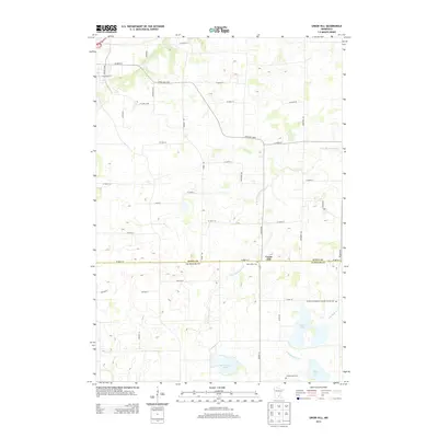 2013 Map of Union Hill, 2013 Print