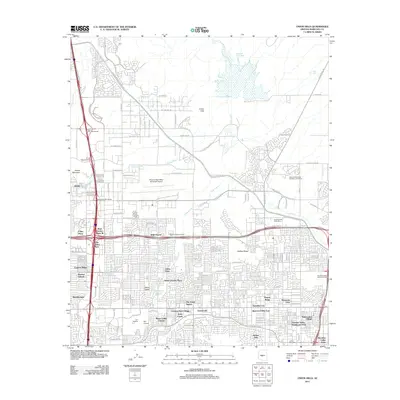 2011 Map of Union Hills, 2011 Print