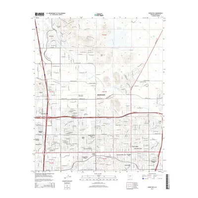 2014 Map of Union Hills, 2014 Print
