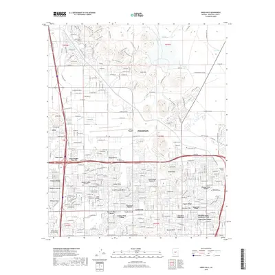 2018 Map of Union Hills, 2018 Print