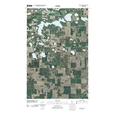 2010 Map of Union Lake, 2010 Print