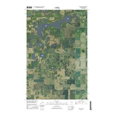 2016 Map of Union Lake, 2016 Print