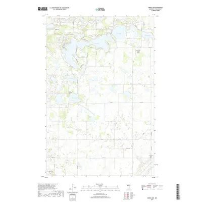 2019 Map of Union Lake, 2019 Print