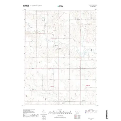 2018 Map of Union Mills, 2018 Print