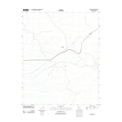 2011 Map of Union Pass, 2011 Print