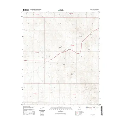 2014 Map of Union Pass, 2014 Print