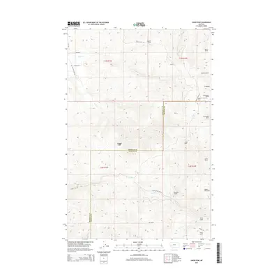 2014 Map of Union Peak, 2014 Print