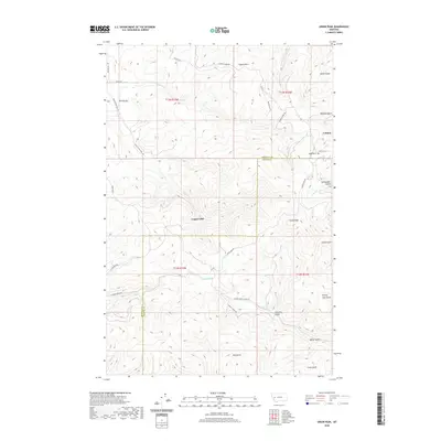 2020 Map of Union Peak, 2020 Print
