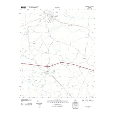 2011 Map of Union Point, 2011 Print