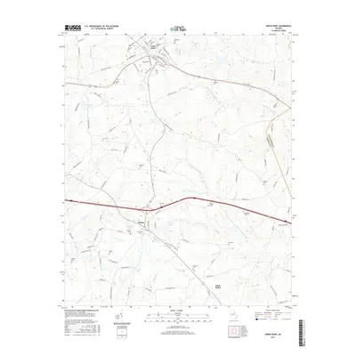2017 Map of Union Point, 2017 Print