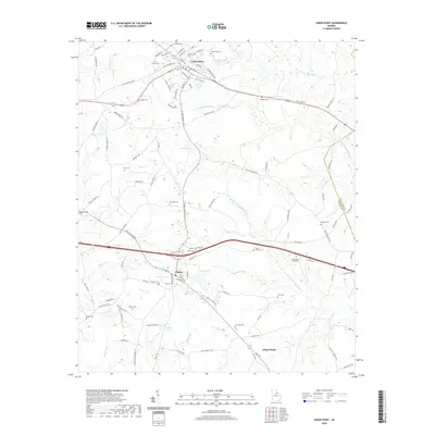 2020 Map of Union Point, 2020 Print