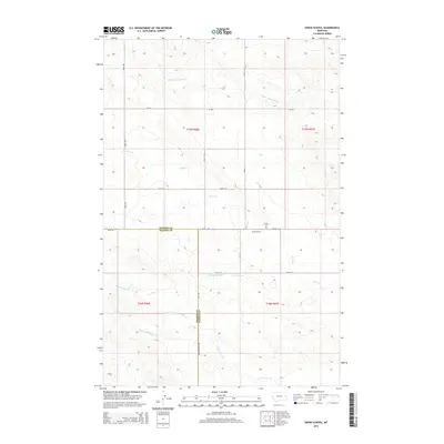 2014 Map of Union School, 2014 Print