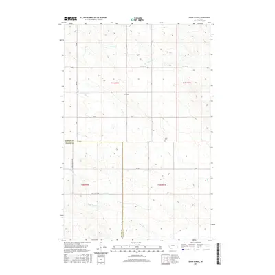 2017 Map of Union School, 2017 Print