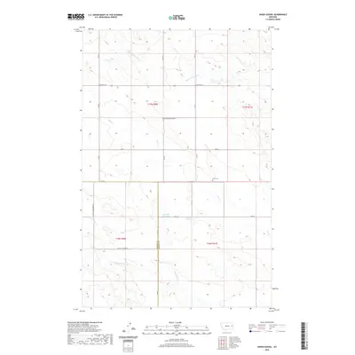 2020 Map of Union School, 2020 Print