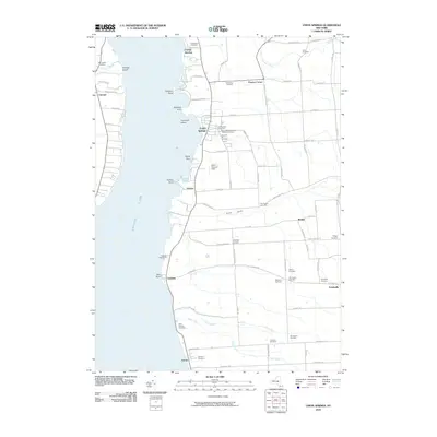 2010 Map of Union Springs, 2010 Print