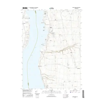 2016 Map of Union Springs, 2016 Print