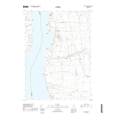 2019 Map of Union Springs, 2019 Print