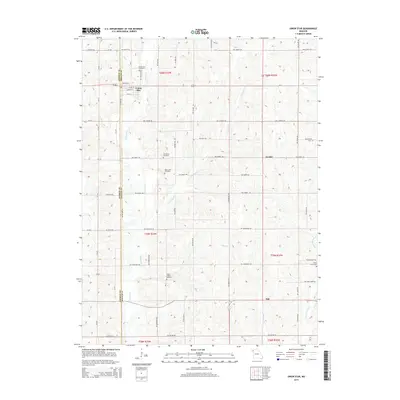 2014 Map of Union Star, 2014 Print