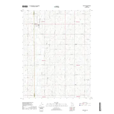 2017 Map of Union Star, 2017 Print
