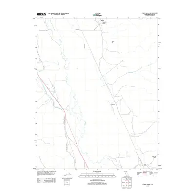 2012 Map of Union Wash, 2012 Print
