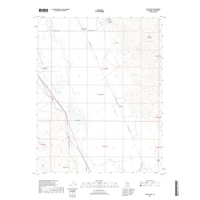 2018 Map of Union Wash, 2018 Print