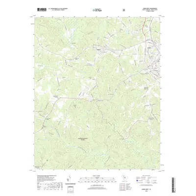 2020 Map of Union West, 2020 Print