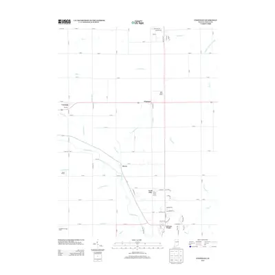 2013 Map of Uniondale, 2013 Print