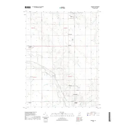2019 Map of Uniondale, 2019 Print