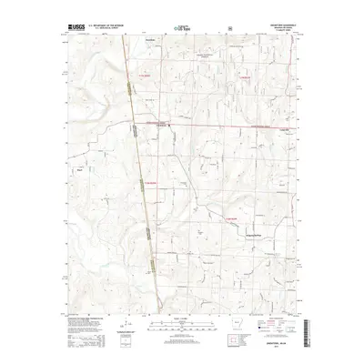 2014 Map of Uniontown, 2014 Print