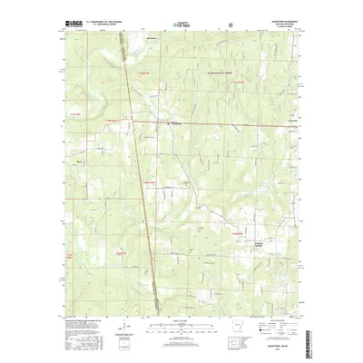 2017 Map of Uniontown, 2017 Print