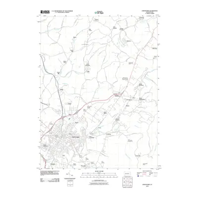 2010 Map of Uniontown, 2010 Print