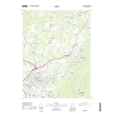 2019 Map of Uniontown, 2019 Print