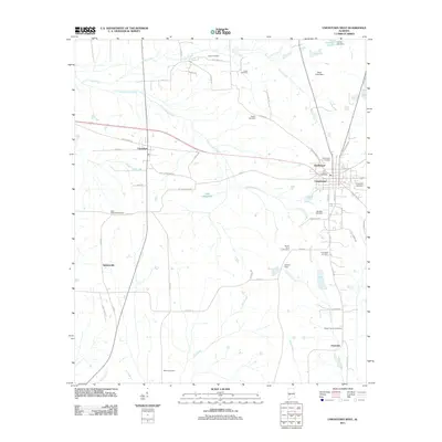 2011 Map of Uniontown West, 2011 Print