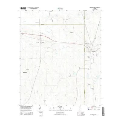 2014 Map of Uniontown West, 2014 Print