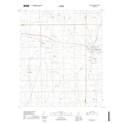 2018 Map of Uniontown West, 2018 Print