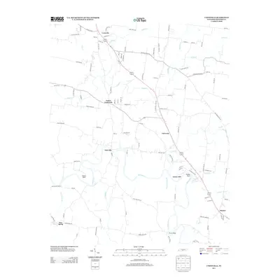 2013 Map of Unionville, 2013 Print