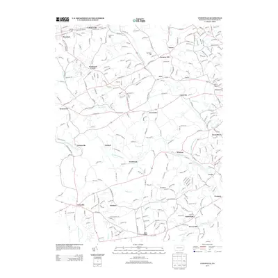2013 Map of Unionville, 2013 Print