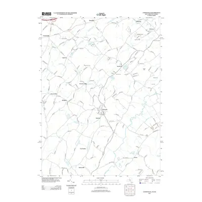 2013 Map of Unionville, 2013 Print