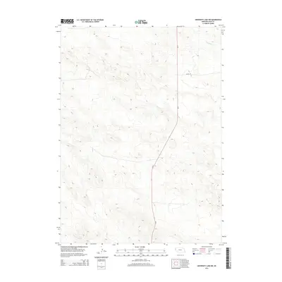 2014 Map of University Lake NW, 2014 Print