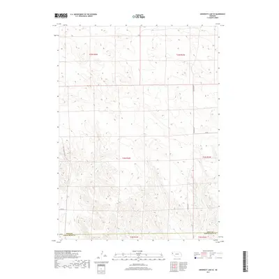 2017 Map of University Lake SE, 2017 Print
