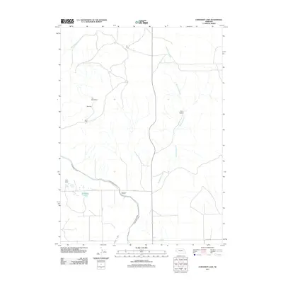 2011 Map of University Lake, 2011 Print