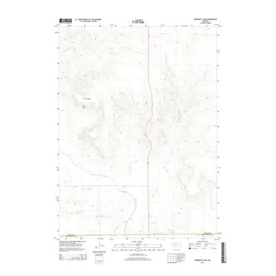 2014 Map of University Lake, 2014 Print