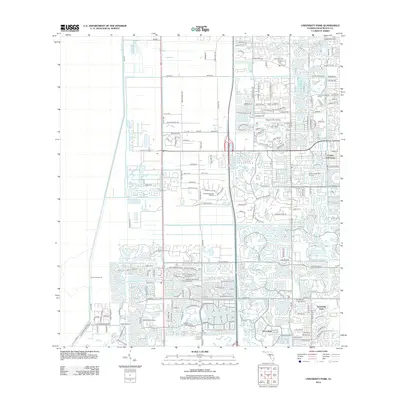 2012 Map of University Park, 2012 Print