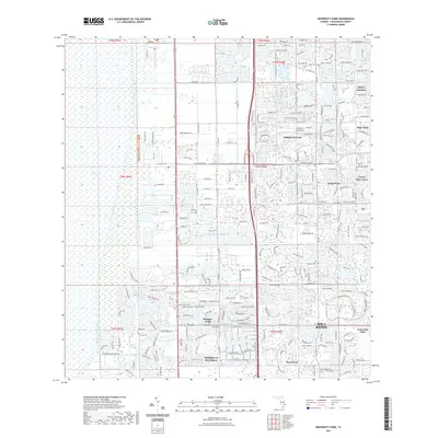 2021 Map of University Park, 2021 Print