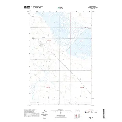 2020 Map of Upham, 2020 Print