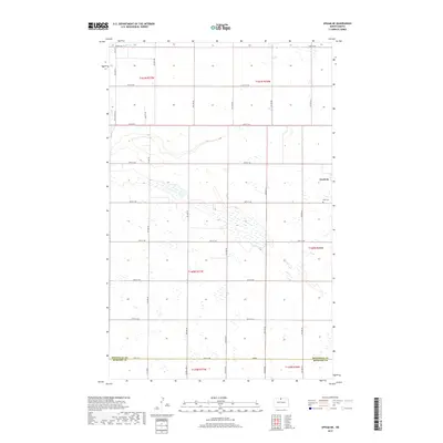 2017 Map of Upham NE, 2017 Print