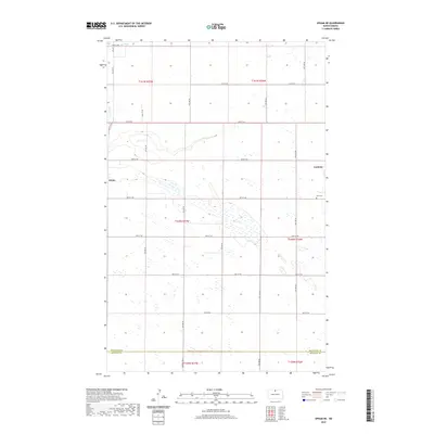 2020 Map of Upham NE, 2020 Print