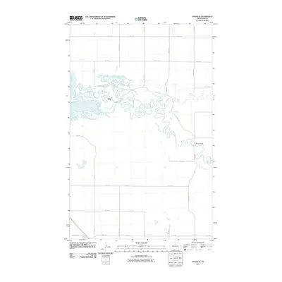 2011 Map of Upham SE, 2011 Print