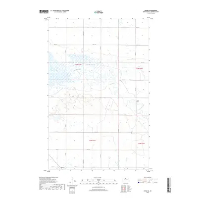 2017 Map of Upham SE, 2017 Print