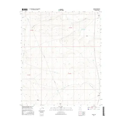 2017 Map of Upham, 2017 Print
